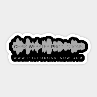 Chris Webster Productions Sticker